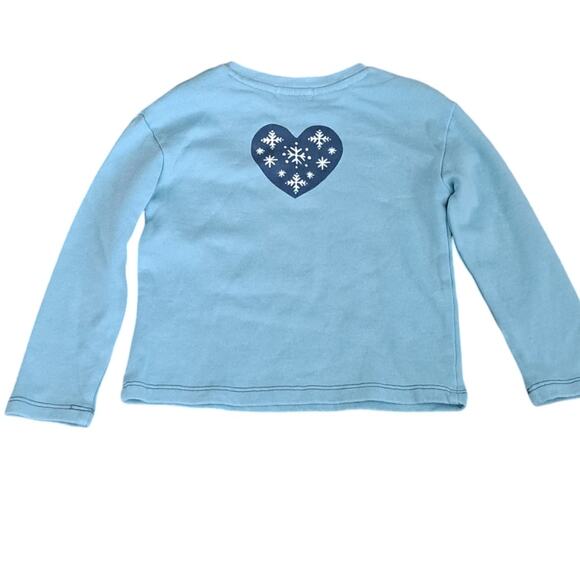 NWT Peek Girl  Penguin Outfit Sweatshirt Top Jogger Pant Navy Blue 6-12 Months - Picture 4 of 8